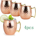 Funki Findz | Mugs | Moscow Mule 550ml Copper Mug Set Of 4