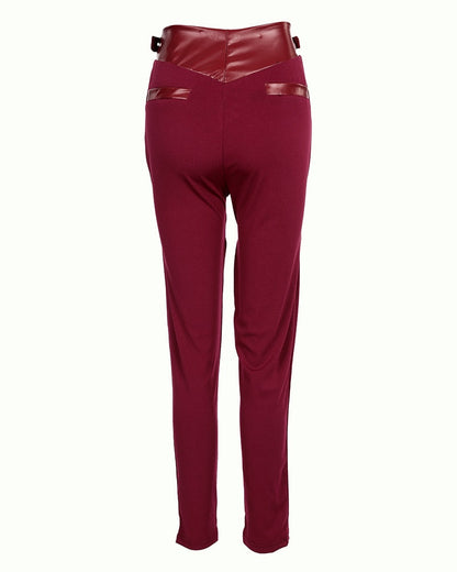 Funki Findz | Pants | Women's Gothic Punk Buckle Strap Pants