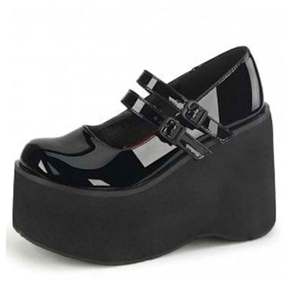 Funki Findz | Shoes | Women's Platform Wedge High Mary Janes
