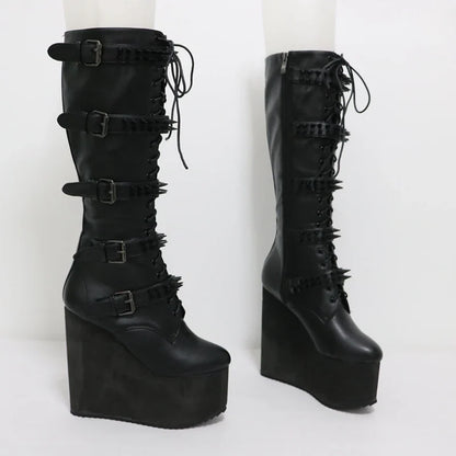 Funki Findz | Boots | Women's Super High Custom Platform Boot