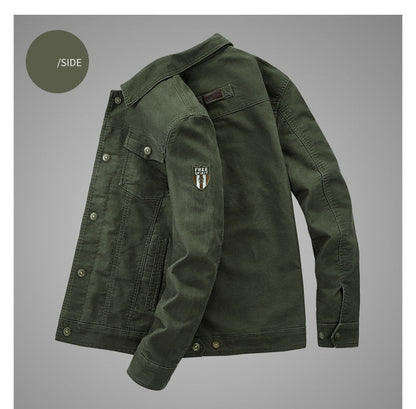 Funki Findz | Jackets | Men's Military Warm Zip Up Cotton Jacket