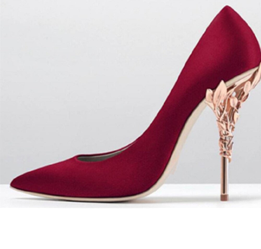Funki Findz | Shoes | Women's Elegant Silk Formal Prom Stilettos