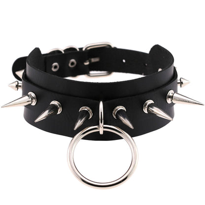 Funki Findz | Necklaces | Unisex Hip Hop PU Leather Choker