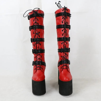Funki Findz | Boots | Women's Super High Custom Platform Boot