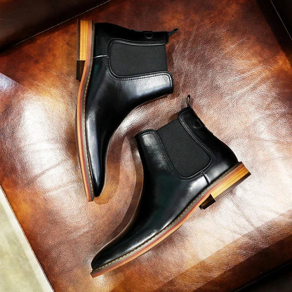 Funki Findz | Boots | Men's Stylish Luxury Leather Chelsea Boots