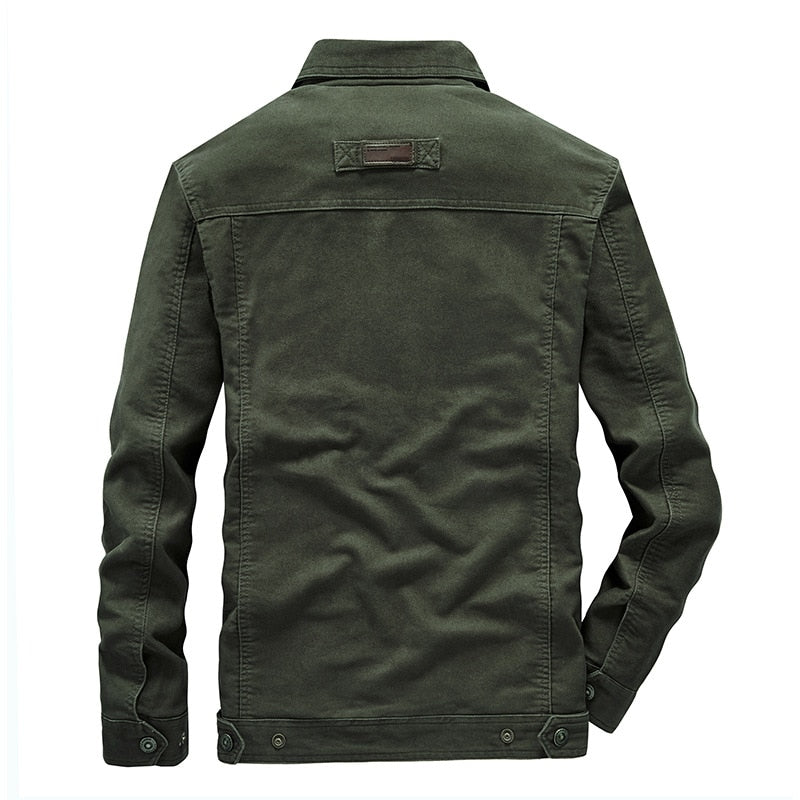 Funki Findz | Jackets | Men's Military Warm Zip Up Cotton Jacket