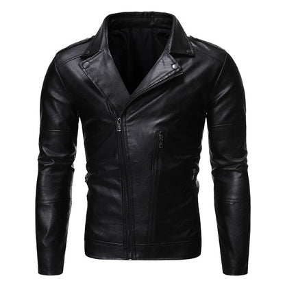 Funki Findz | Jackets | Men's Women's PU Leather Slim Jacket