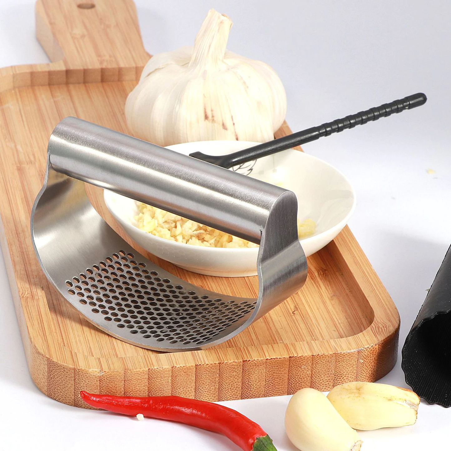 Funki Findz | Garlic Presses | Stainless Steel Garlic Rocker