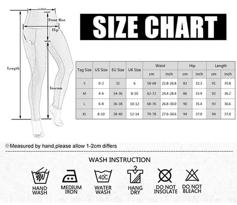 Funki Findz | Pants | Women's High Waisted Push Up Yoga Pants