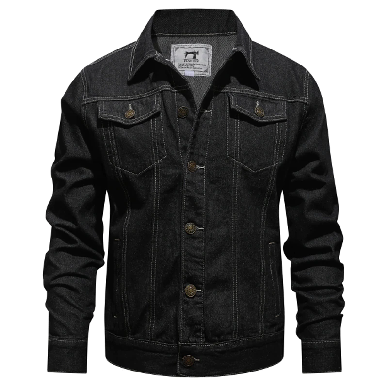 Funki Findz | Jackets | Men's Classic Denim Slim Fit Jacket 5XL