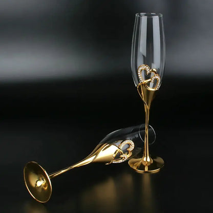 Funki Findz | Glasses | Wedding Champagne Glasses | Toast x 2