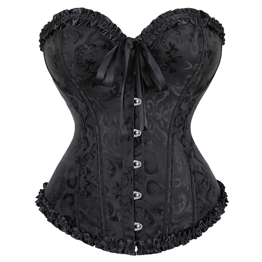 Funki Findz | Dresses | Women's Black Victorian Corset Dress