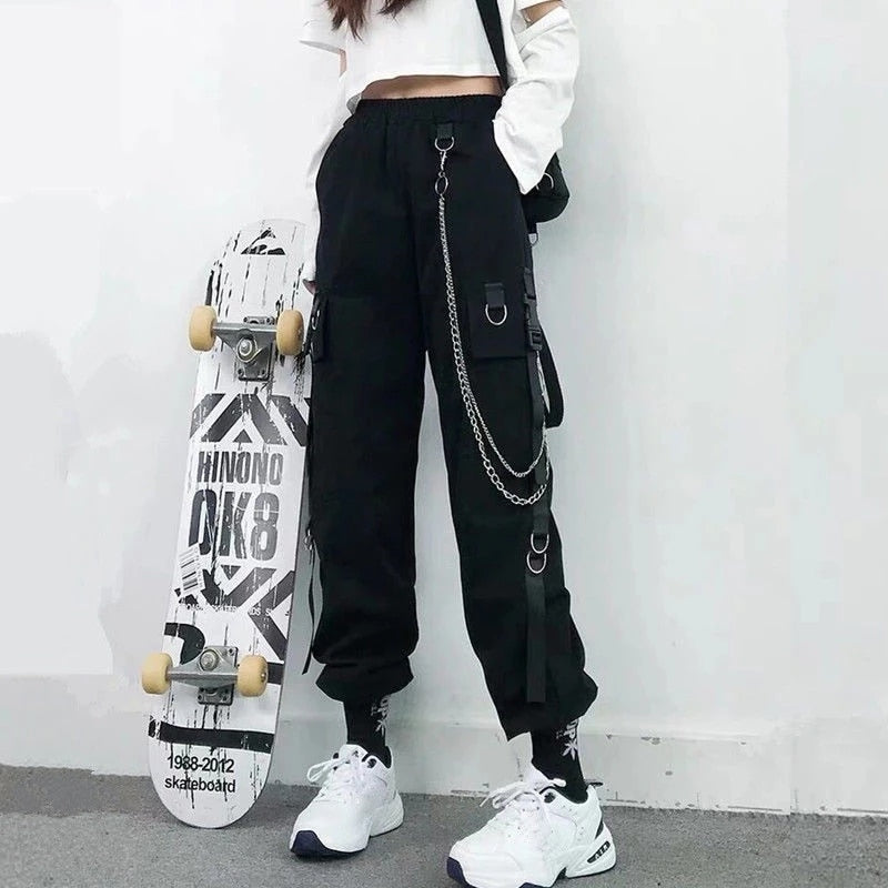 Funki Findz | Pants | Women's Harajuku Streetwear Cargo Pants