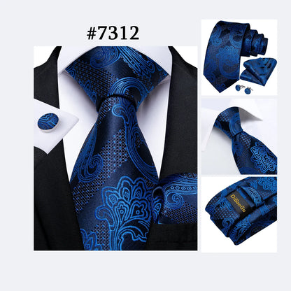 Funki Findz | Neck Ties | Men's Luxury 3Pcs Formal Tie Sets