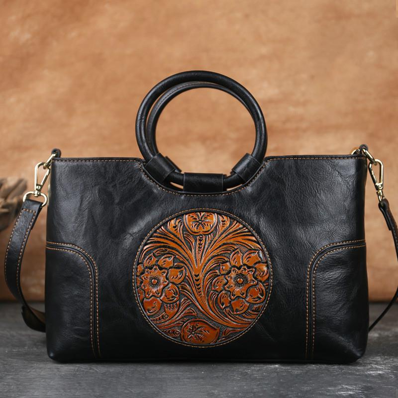 Funki Findz | Bags | Handbags | Women's Embossed Retro Bags