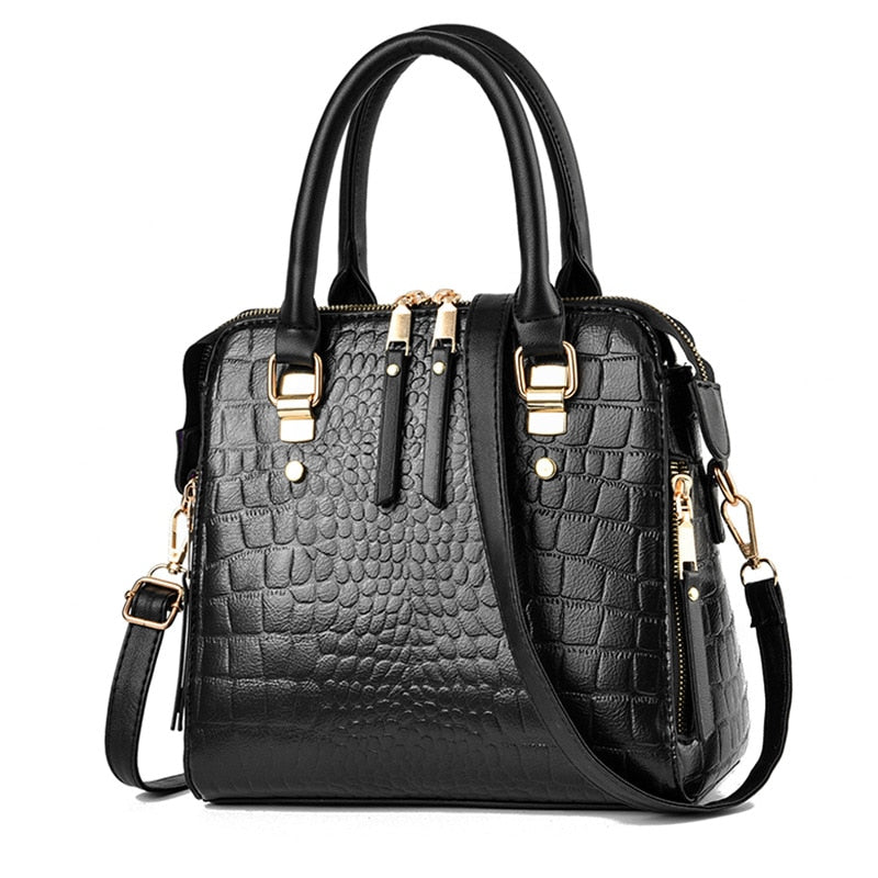 Funki Findz | Bags | Handbags | Women's Crocodile Pattern Tote