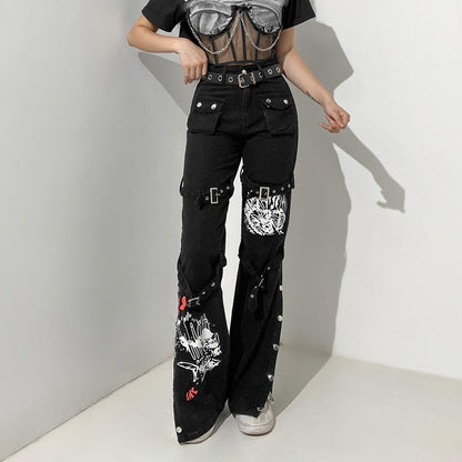 Funki Findz | Pants | Women's Gothic Harajuku Streetwear Pants