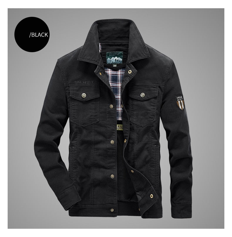 Funki Findz | Jackets | Men's Military Warm Zip Up Cotton Jacket