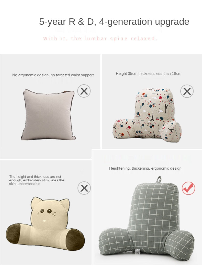 Funki Findz | Pillows | Reading Pillow Cushion with Carry Handle