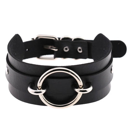 Funki Findz | Necklaces | Women's Gothic O Ring Choker Collar