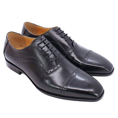 Funki Findz | Shoes | Men's Elegant Leather Oxford Brogue Shoe