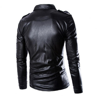 Funki Findz | Jackets | Men's Women's PU Leather Biker Jacket