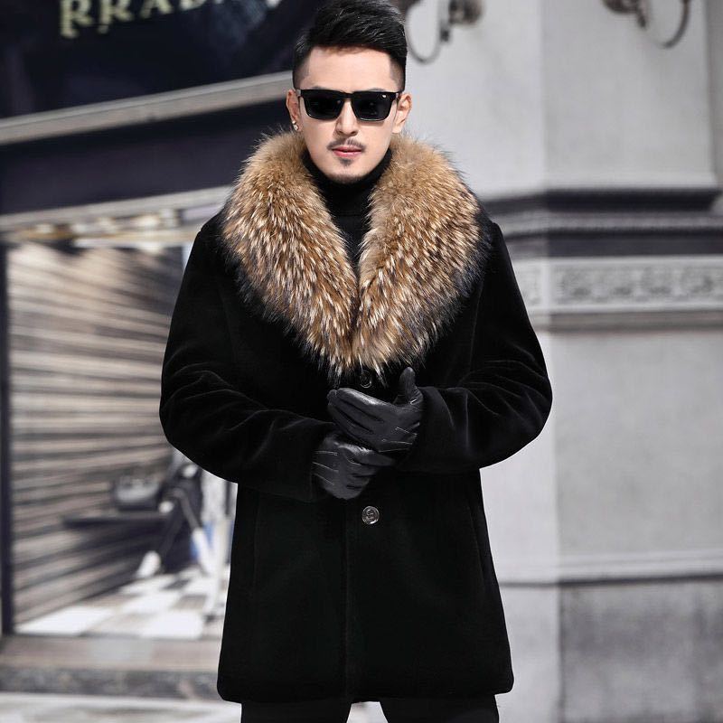 Funki Findz | Jackets | Men's Winter Faux Fox Fur Luxury Jacket