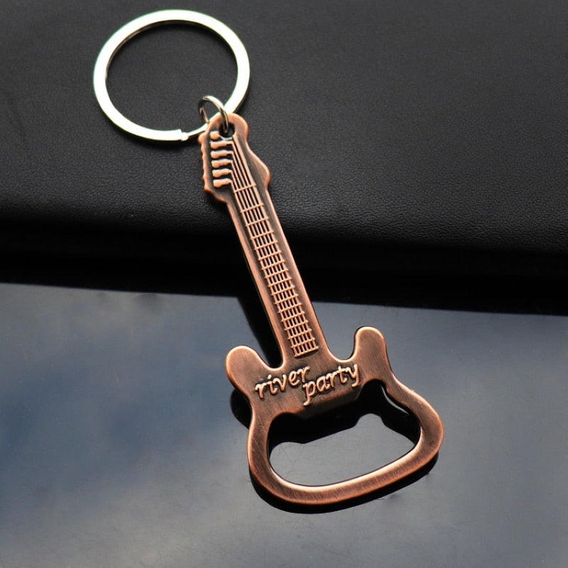 Funki Findz | Keychains | Novelty Guitar Violin Bottle Openers