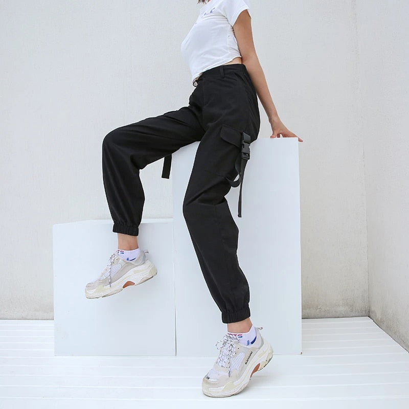 Funki Findz | Pants | Women's Big Pockets Loose Cargo Pant