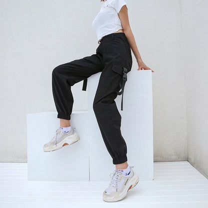 Funki Findz | Pants | Women's Big Pockets Loose Cargo Pant