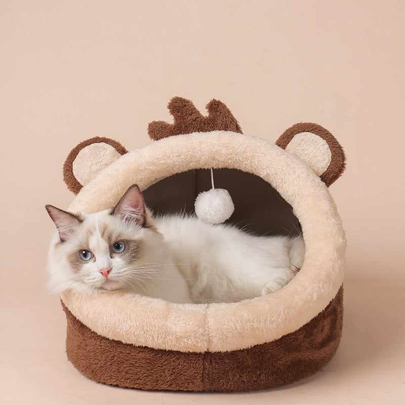 Funki Findz | Pet Beds | Cat Bed | Cat Cave | Warm Kitty House