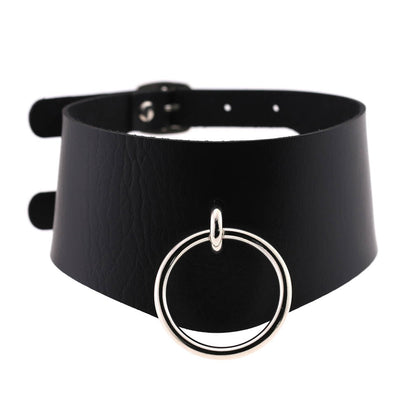 Funki Findz | Necklaces | Unisex Hip Hop PU Leather Choker