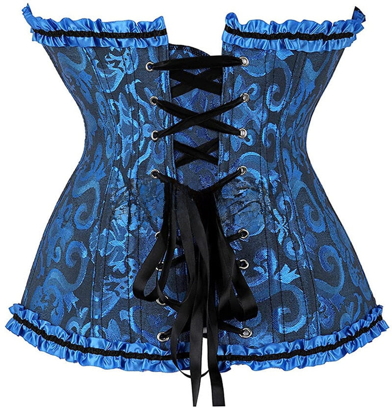 Funki Findz | Lingerie | Women's Pretty Overbust Corset | Bustier