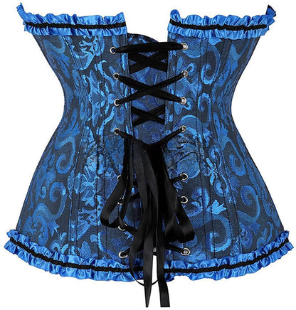 Funki Findz | Lingerie | Women's Pretty Overbust Corset | Bustier