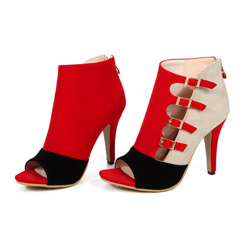 Funki Findz | Shoes | Women's Suede Wrap Buckle Strap Shoes