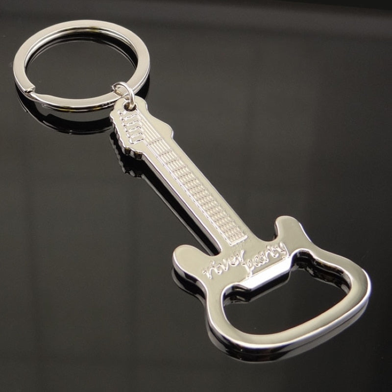 Funki Findz | Keychains | Novelty Guitar Violin Bottle Openers