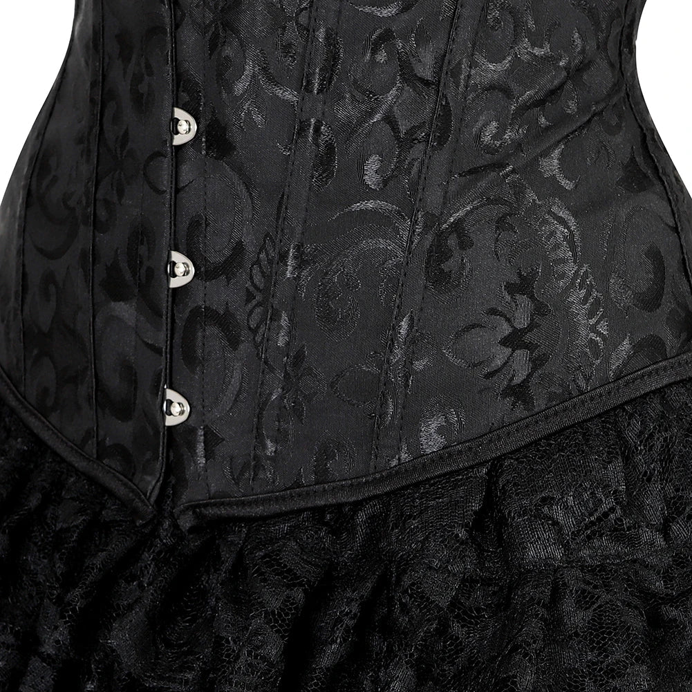 Funki Findz | Dresses | Women's Victorian Gothic Corset Dress