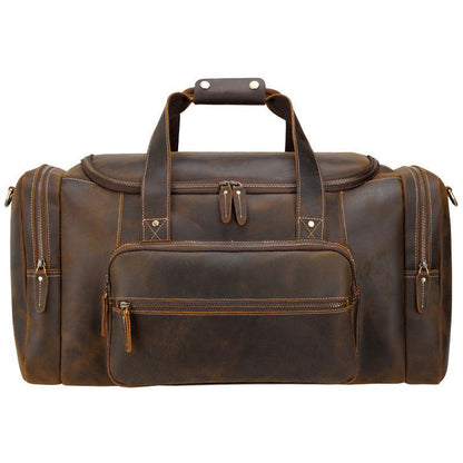 Funki Findz | Bags | Travel Bags | Men's Leather Overnight Bag