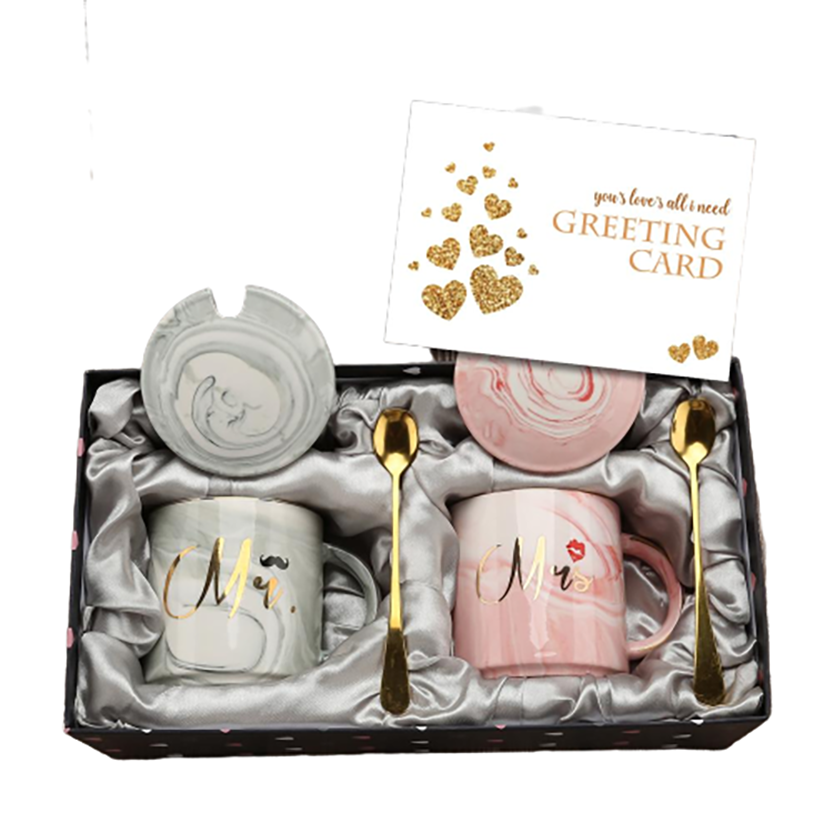 Funki Findz | Mugs | Mr and Mrs Coffee Mugs Bridal Gift-Set