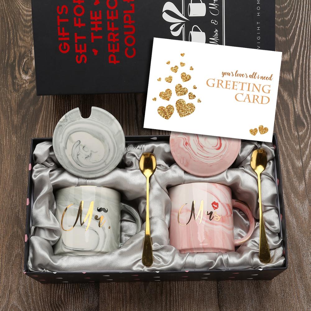 Funki Findz | Mugs | Mr and Mrs Coffee Mugs Bridal Gift-Set
