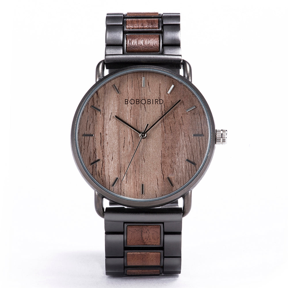 Funki Findz | Watches | Men's Wood Quartz Wristwatch | Gift