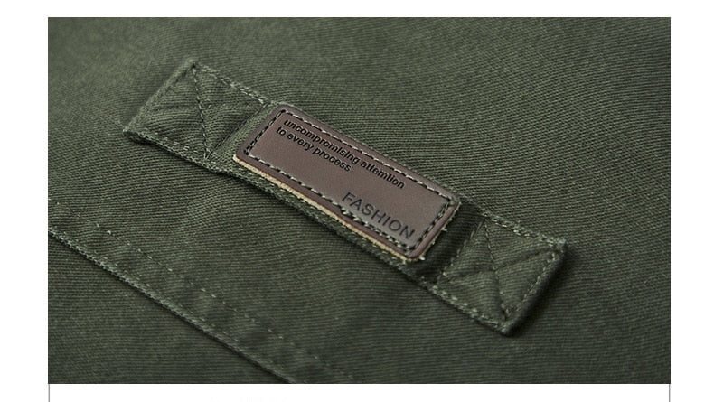 Funki Findz | Jackets | Men's Military Warm Zip Up Cotton Jacket