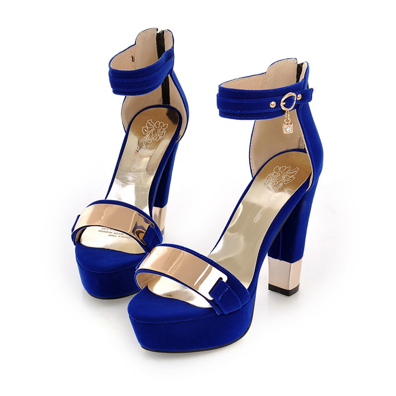 Funki Findz | Shoes | Women's High Block Heel Party Sandals