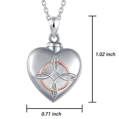Funki Findz | Cremation Urn Necklaces | Heart Paw Pendant