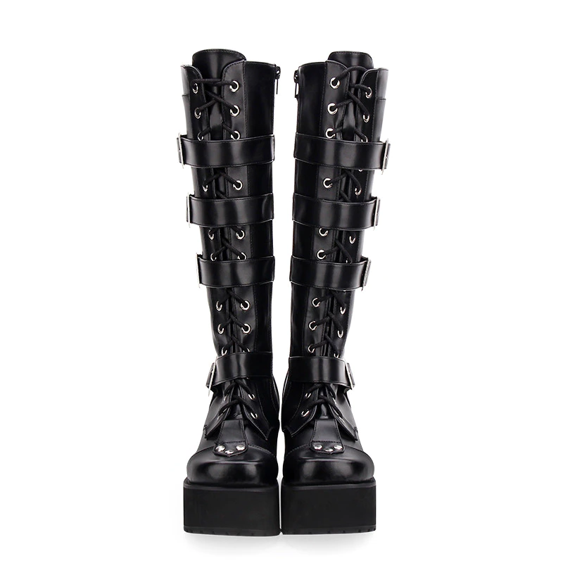 Funki Findz | Boots | Women's Japanese Gothic Platform Boots