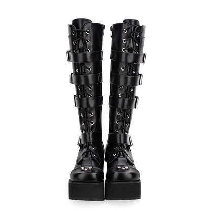 Funki Findz | Boots | Women's Japanese Gothic Platform Boots