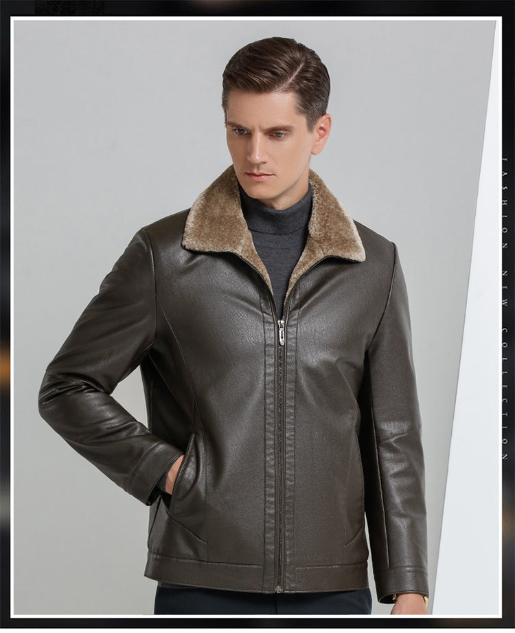Funki Findz | Jackets | Men's Leather Luxury Sheepskin Jacket