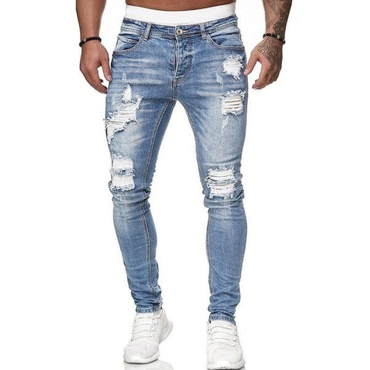 Funki Findz | Pants | Men's Ripped Distressed Skinny Jeans