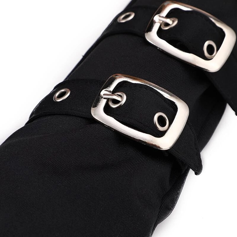 Funki Findz | Gloves | Women's Men's Half Finger Buckle Gloves