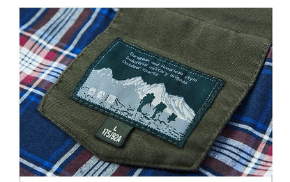 Funki Findz | Jackets | Men's Military Warm Zip Up Cotton Jacket